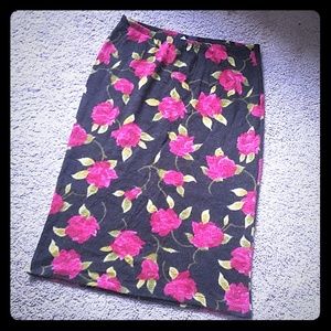 Wanted Rose Skirt